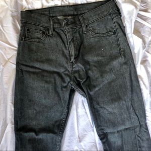 Gray Levi 510 Skinny Jeans 30W 32L